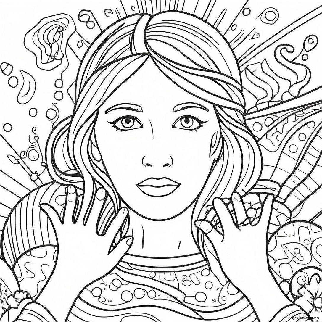 Anxiety Relief Coloring Page 37522 30162 