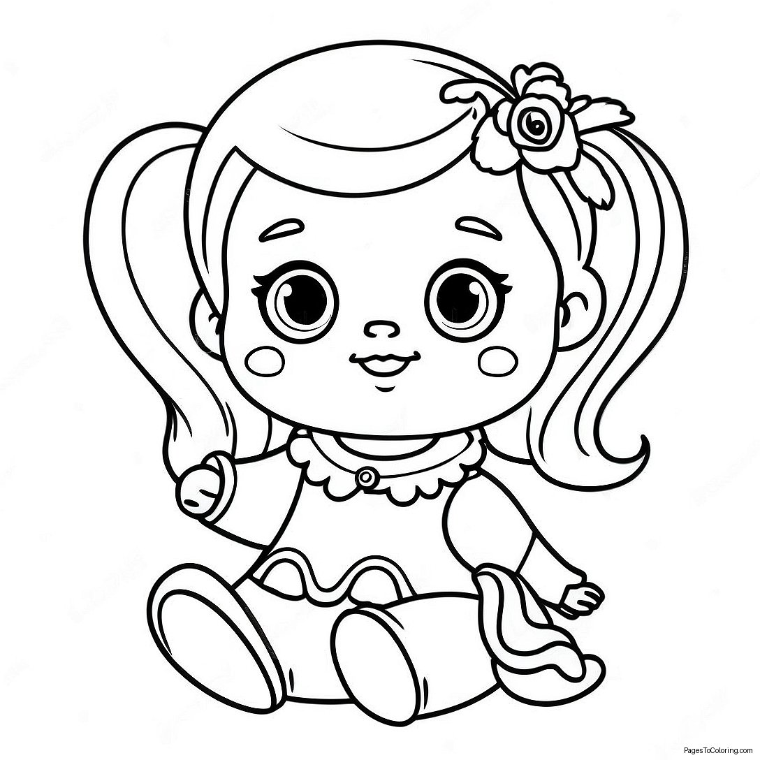Baby Alive Doll Coloring Page 11981 9869 