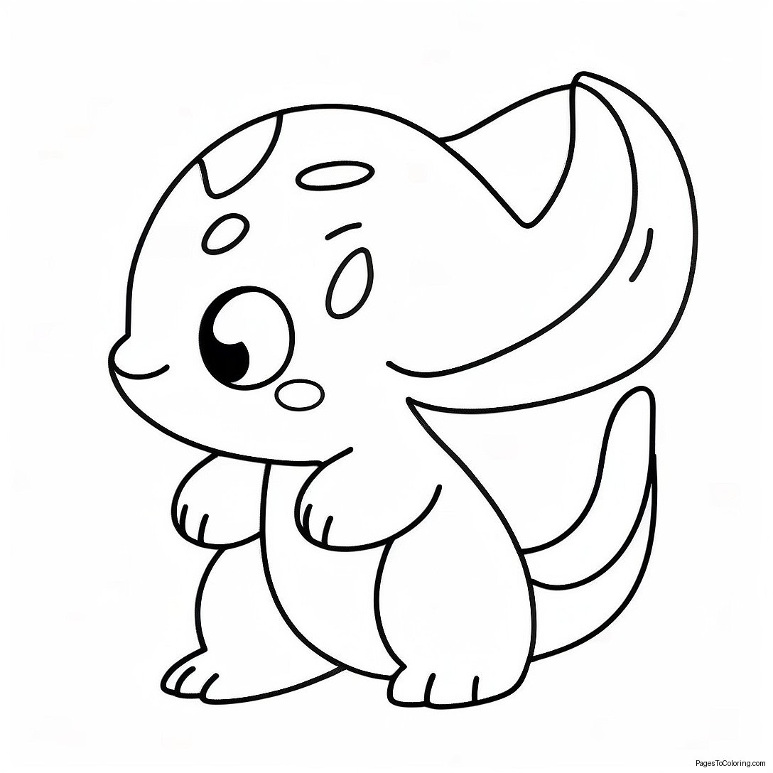Cute Water Type Pokemon Coloring Page 19664 15995