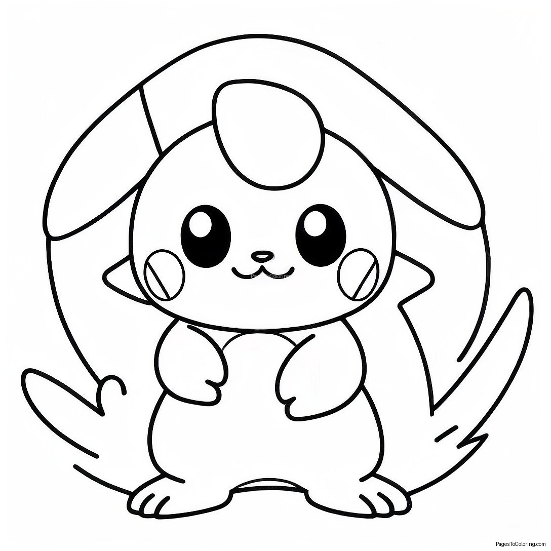 Dark Type Pokemon Coloring Page 68212 54816