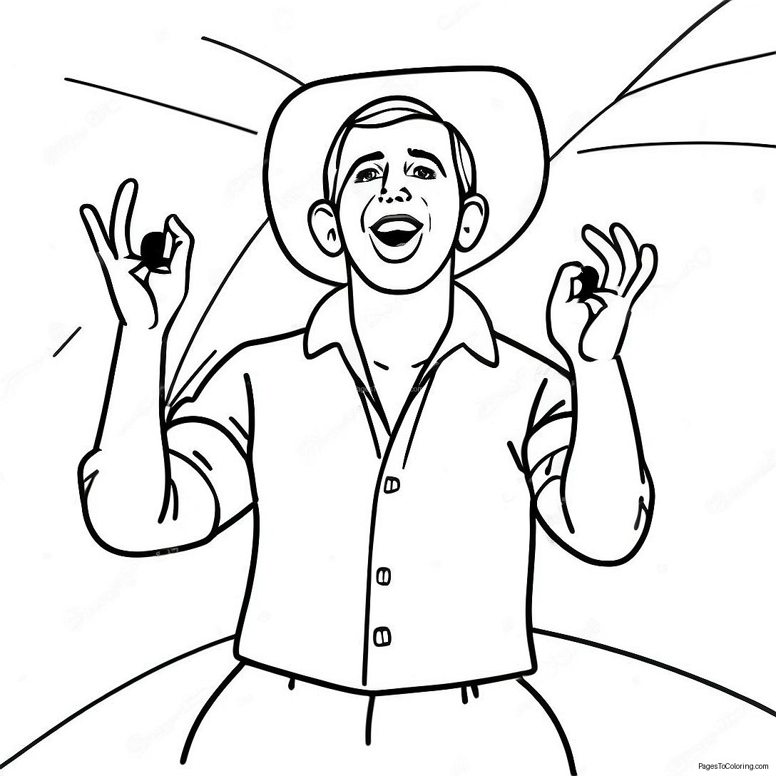 Famous Singer Performing On Stage Coloring Page 19384 15767