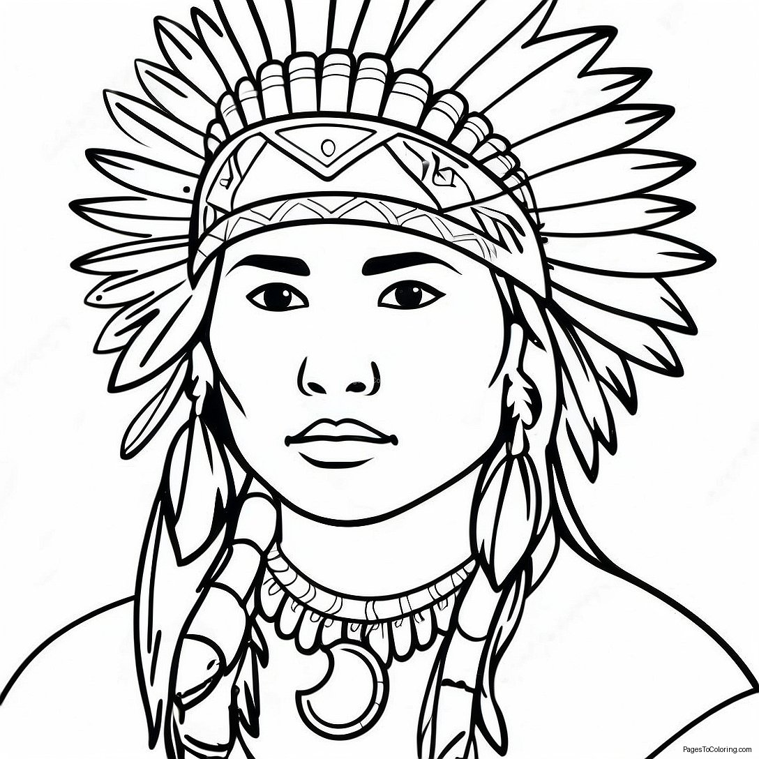 Native American Heritage Month Coloring Page 15971 13057