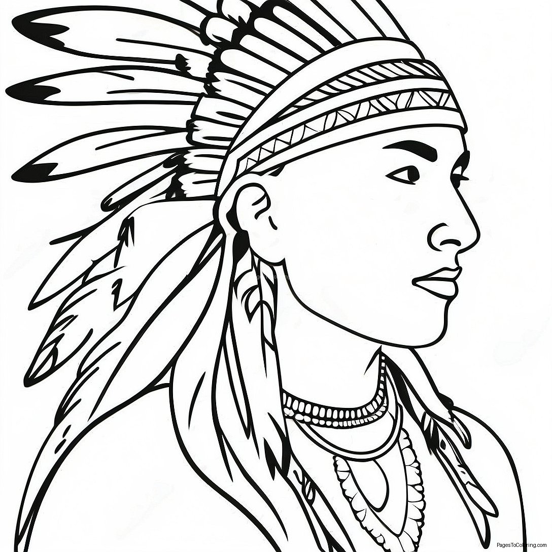 Native American Heritage Month Coloring Page 15971 13058