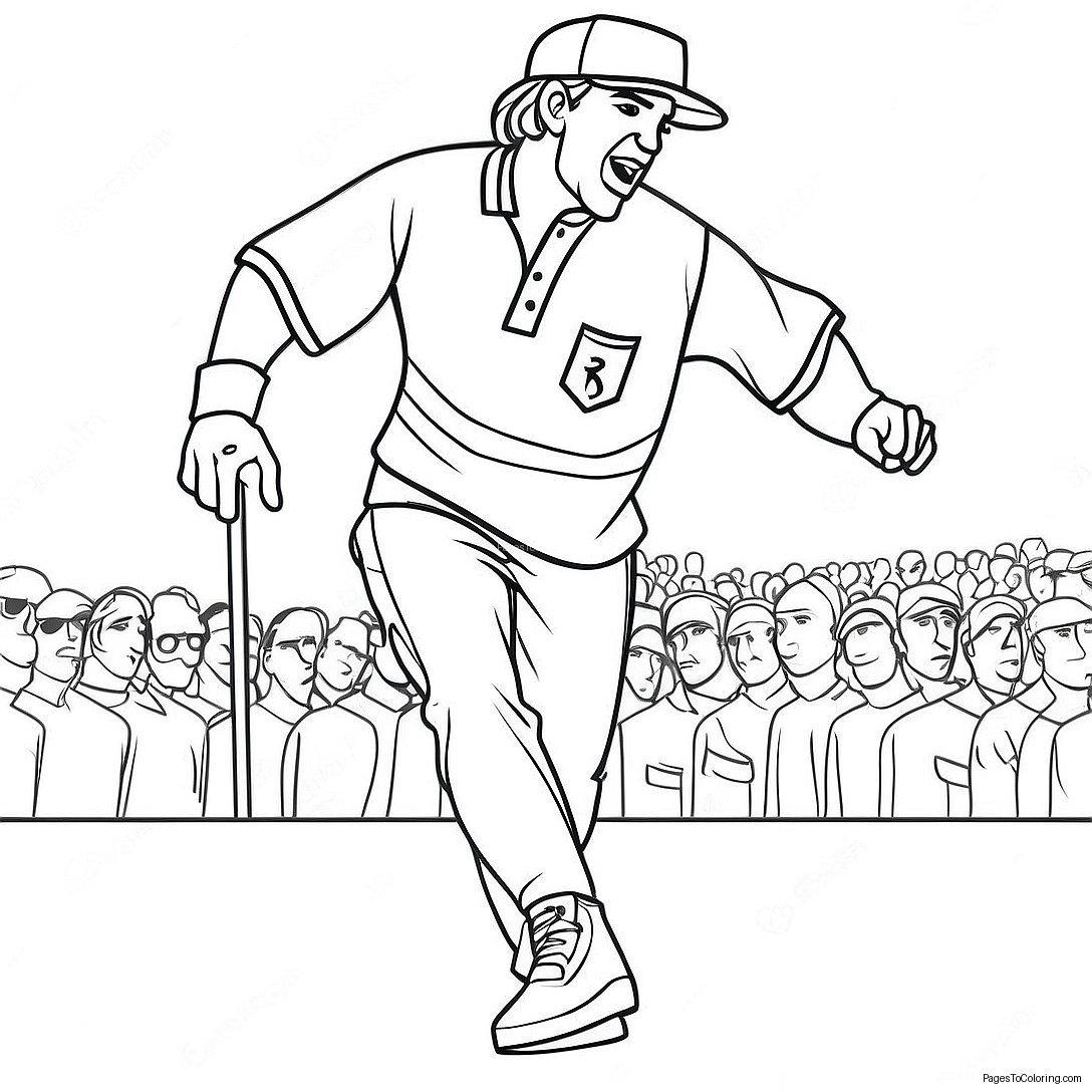 Polo G Performing On Stage Coloring Page 44213 35452