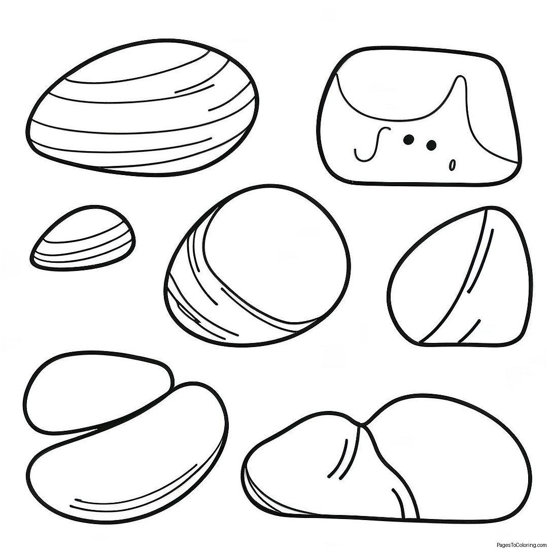 Types Of Rocks Coloring Page 22563 18286