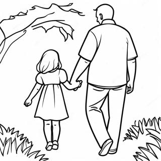 Daughter Fathers Day Coloring Pages