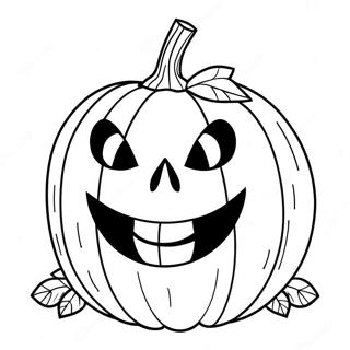 Jack O Lantern Coloring Page 10111-8399