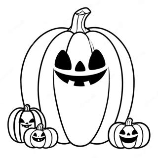 Jack O Lantern Coloring Page 10111-8400