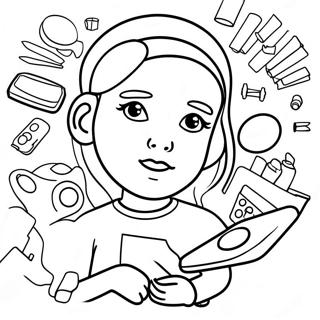 Coping Skills Coloring Page 10131-8419