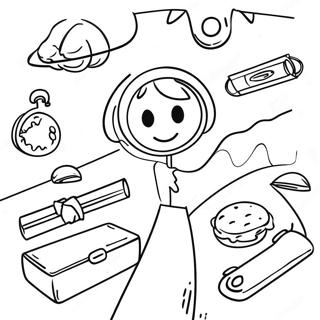 Coping Skills Coloring Page 10131-8420