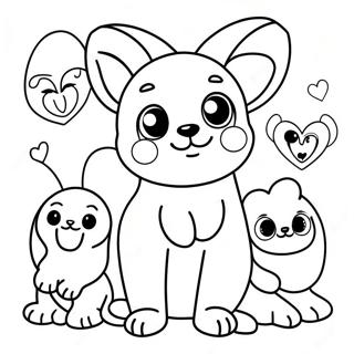 Cute Adopt Me Pets Coloring Page 10152-8438