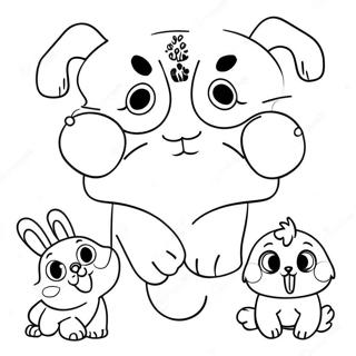 Cute Adopt Me Pets Coloring Page 10152-8440