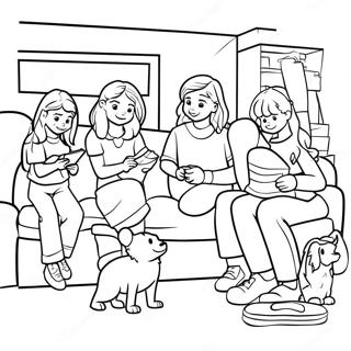 Babysitters Club Coloring Pages