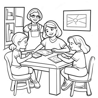 Babysitters Club Coloring Page 10171-8451