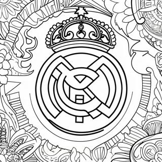 Real Madrid Coloring Pages