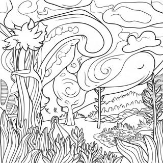 Van Gogh Coloring Pages