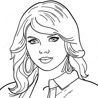 Reputation Taylor Swift Coloring Pages