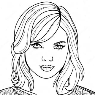 Reputation Taylor Swift Coloring Page 10231-8499