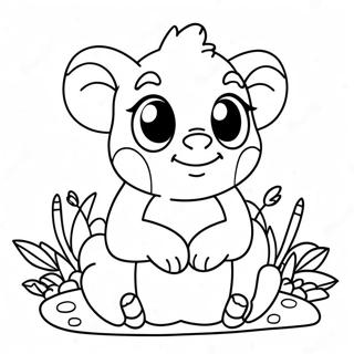 Cute Mini Coloring Pages