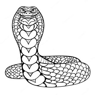 King Cobra Coloring Pages