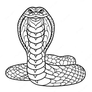 King Cobra Coloring Page 10281-8540