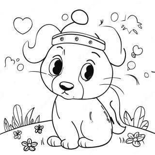 Whimsical W Coloring Page 10302-8557