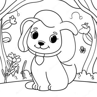 Whimsical W Coloring Page 10302-8558