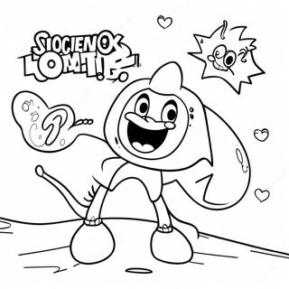 Nickelodeon Coloring Page 10311-8562