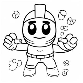 Brawl Stars Coloring Page 1031-818