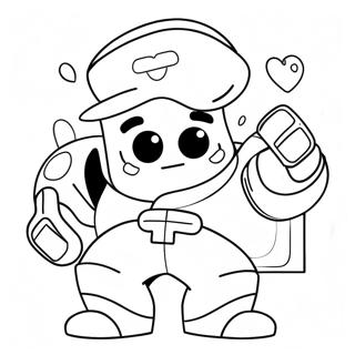 Brawl Stars Coloring Page 1031-819