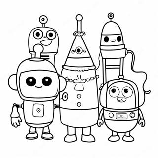 Storybots Coloring Pages