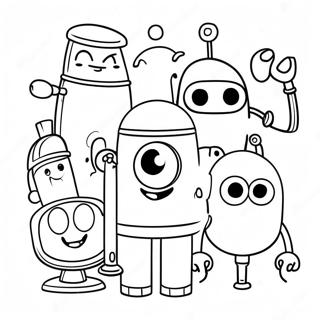 Storybots Coloring Page 10321-8570