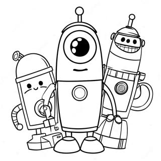 Storybots Coloring Page 10321-8571