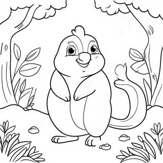 Colorful Garten Of Banban 5 Characters Coloring Page 10332-8583