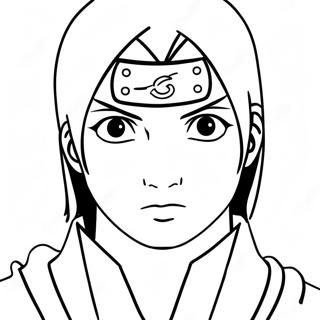 Itachi Coloring Pages