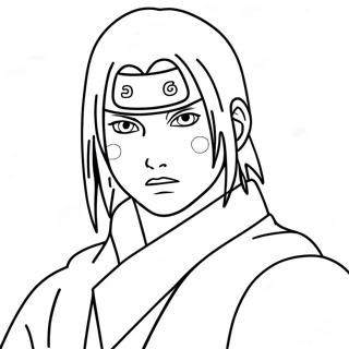 Itachi Uchiha Coloring Page 10371-8610