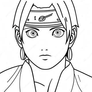 Itachi Uchiha Coloring Page 10371-8612