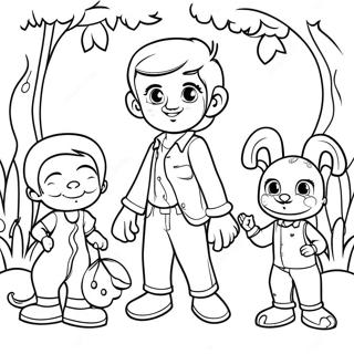 Garten Of Banban 6 Coloring Pages