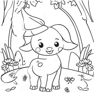 Garten Of Banban 6 Playful Characters Coloring Page 10412-8643