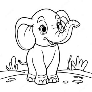 Drunk Elephant Coloring Page 10431-8662