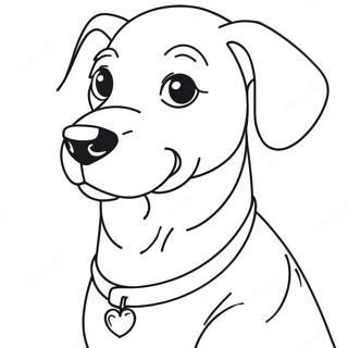 Dog Day Coloring Page 10521-8732