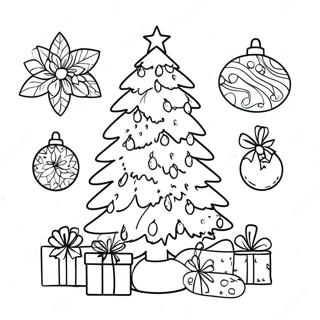 Vintage Christmas Coloring Pages