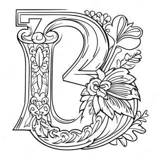 Letter Z Coloring Page 10551-8750