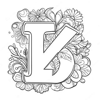 Letter Z Coloring Page 10551-8752