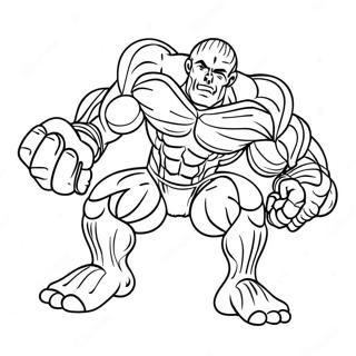 Muscles Coloring Pages