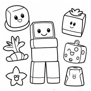 Alphablocks Coloring Page 10591-8786