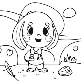 Creative Coloring Page For Kids 10601-8791