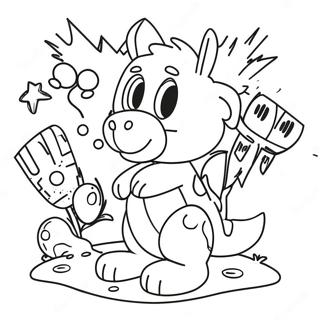 Creative Coloring Page For Kids 10601-8792