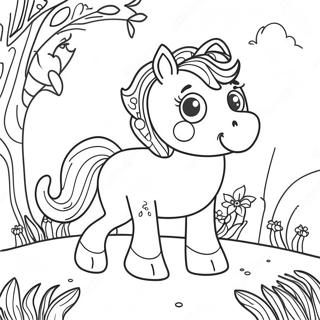 Whimsical Fantasy Creative Coloring Page 10602-8800