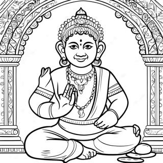 India Coloring Page 10631-8815